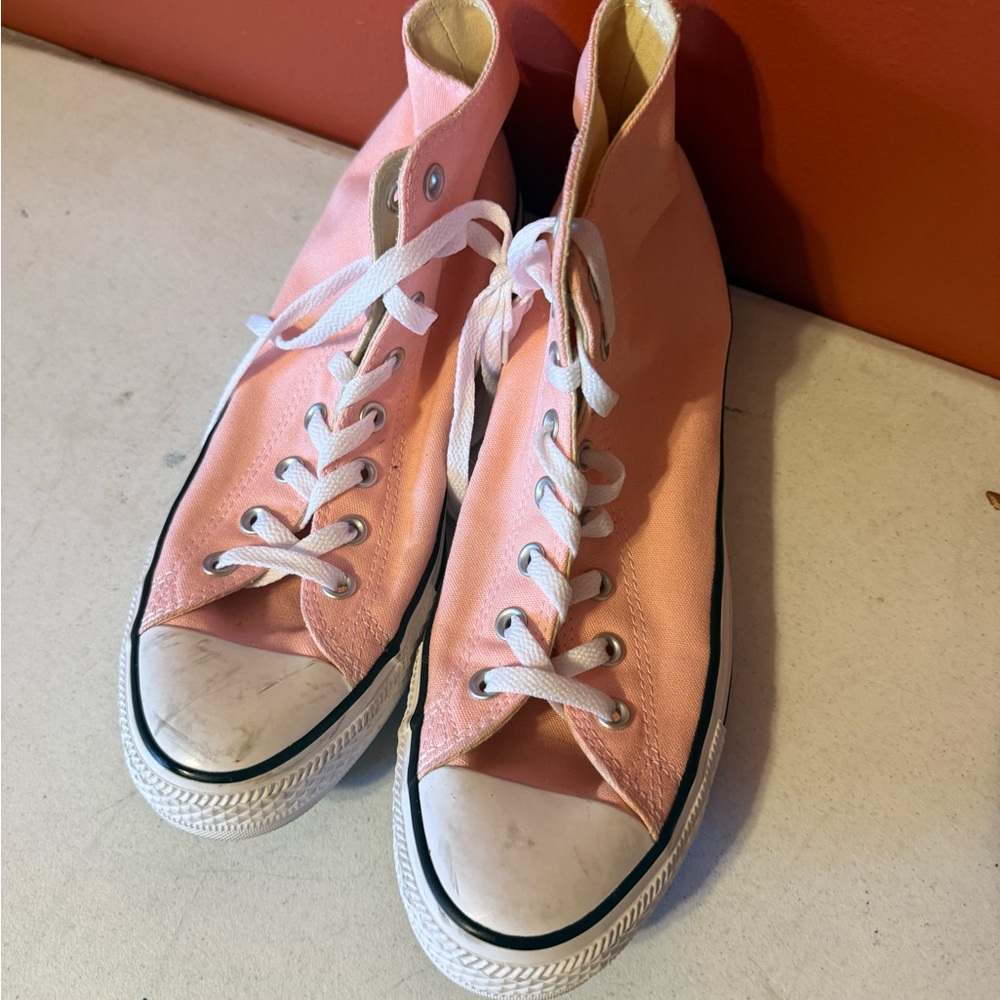 Converse Pink High-Top Sneakers